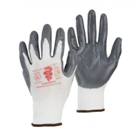 Nitrile Grey Gloves (12)