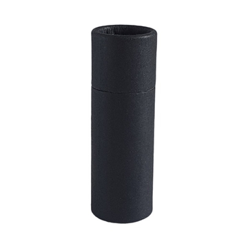 Lined Push-up Base Cardboard Tubes In Black