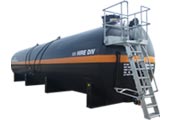 Industrial Single Skin Storage Tank Hire For Fuel Storage