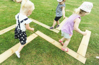 Bespoke Balancing Planks Set For Parks In Southeast England