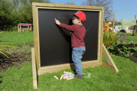 Bespoke Little Artists Chalkboard For Parks In Southeast England