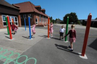 Bespoke Playground Coloured Pencils For Parks In Southeast England