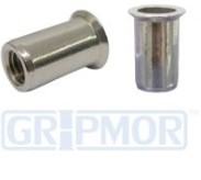 Rivet Nuts - A4/316 Stainless Steel - Round Body