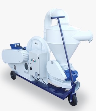 Highly Efficient Suction Blower System For The Recycling Industry