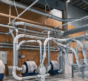 Highly Efficient Conveying Lines - Pipes For The Recycling Industry