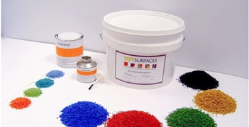 Wet Pour Rubber Repair Kits - 4 and 5 Kilo