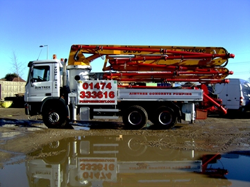 M35 Truck Mounted Concrete Pump For Hire