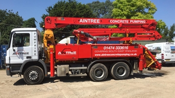 M28 Truck Mounted Concrete Pump For Hire