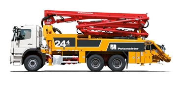 M24 Truck Mounted Concrete Pump For Hire