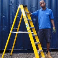 GRP Step Ladders Hire
