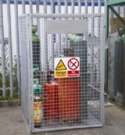 One Piece Gas Storage Cages