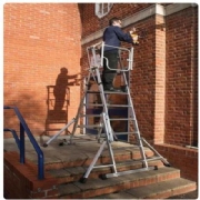 Sherpascopic podium steps hire