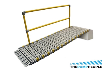 Single Roll-A-Ramp Handrail 6ft-15ft