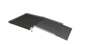 900mm Wide Ramp System without Handrails