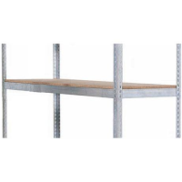 *ADDITIONAL SHELF* Galvanised Heavy Duty Warehouse Shelving Chipboard Shelves 2440mm Wide For Supermarkets