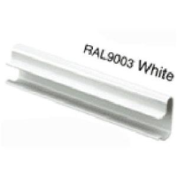 White PVC Slatwall Inserts For The Retail Industry