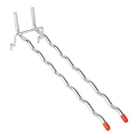 Twin Arm Crimped Hook For The Retail Industry