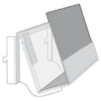 Magazine Accessories - White Shroud 100mm For The Retail Industry