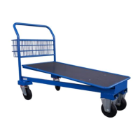 Cash and Carry Trolley - Blue For The Retail Industry