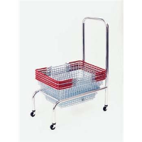 Wire Stacker With Handle & Castors