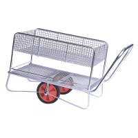 Two-Tier Garden Centre Zinc Trolley