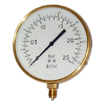 Durable Brass Pressure Gauges