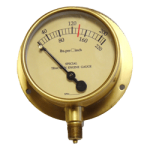 UK Suppliers of Brass Eccentric Bourbon Tube Gauge