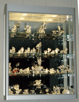 Aluminium Framed Collector Display Cabinets