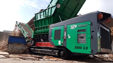 HAAS TYRON 2500 2.0 Shredder