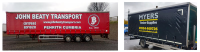 Bespoke Sheeting For Lorries