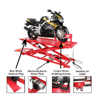 Affordable Motorcycle Equipment For Car Garages