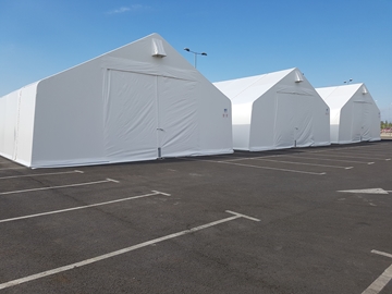 Temporary construction shelters