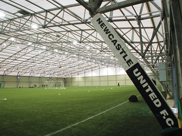 Football training facilities