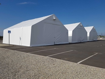 Temporary warehouse structures