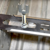Adjustable Screed Rail System For Composite Steel Decks
