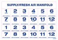 Manifold Extract and Supply Label Kits