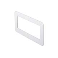 Rigid Duct 220&#8211;90 Wall Plate  White