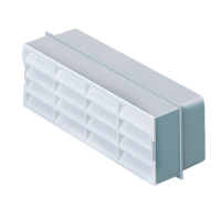 Rigid Duct Outlet Airbrick 204&#8211;60 Grey