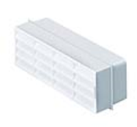 Rigid Duct Outlet Airbrick 204&#8211;60 White
