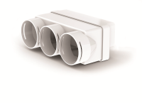 Manufacturers Of Adapt 220x90mm In-Line Adapter 3x75mm Radial Sockets, Duct only