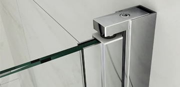 Shower Door Wall Mount Profiles for Glass