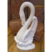 White Swan Door Stop - SECONDS