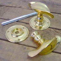 Brass Twist Door Knobs