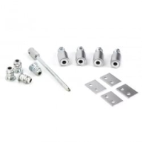 Satin Chrome Secure Stop For a Sash Window