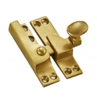 Croft 1762A Oval Knob Straight Arm Sash Fastener Narrow Style