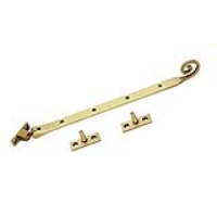 Wenlock Polished Brass Monkeytail Casement Stay