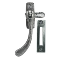 Blacksmith Pewter Patina Pear Drop Casement Fastener