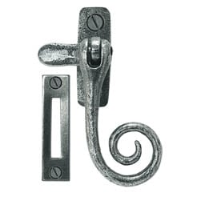 Blacksmith Pewter Patina Monkeytail Casement Fastener