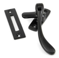 Black Pear Drop Casement Fastener