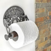 Crown Toilet Roll Holder